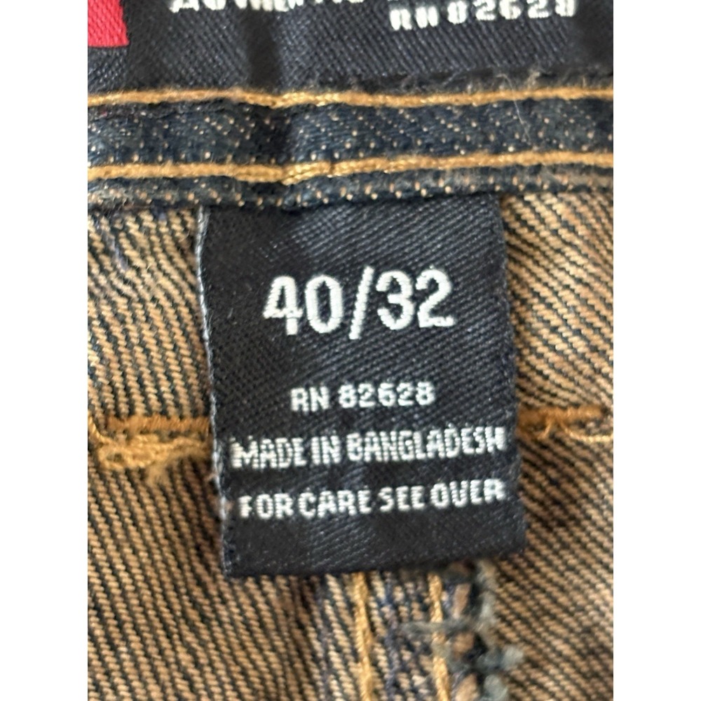 Vintage Southpole 90's Y2K Baggy Jeans Size 40 X 32 Distressed Skater Punk Denim - Picture 4 of 16